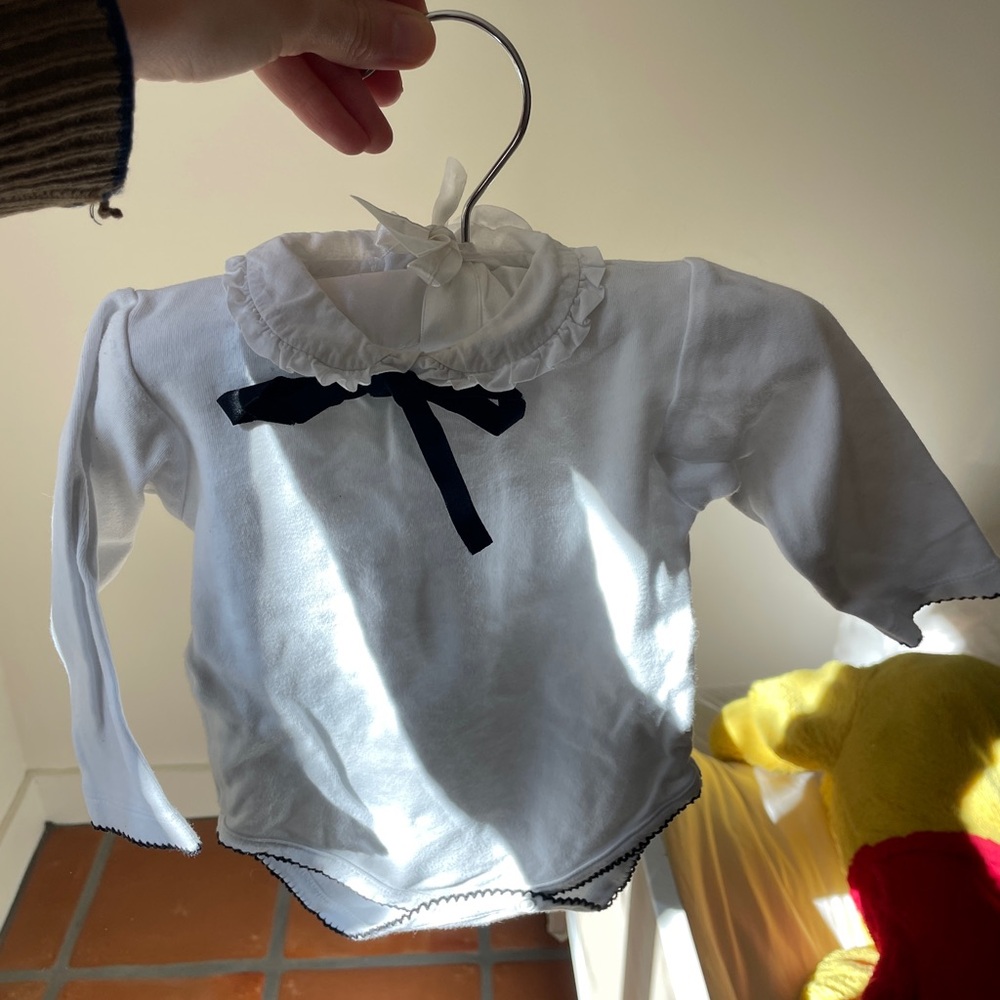 La Coqueta Body with Velvet Bow 12 months